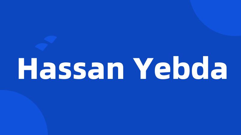 Hassan Yebda