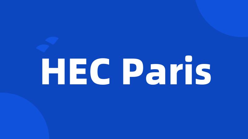 HEC Paris