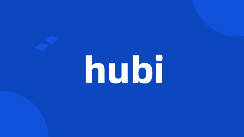 hubi