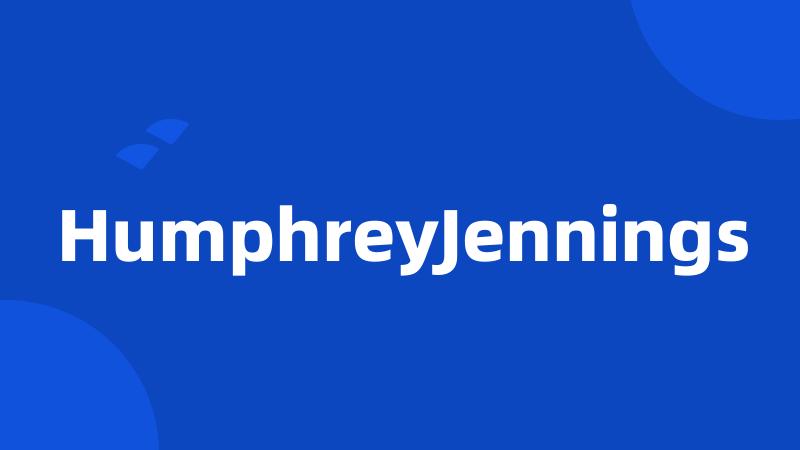 HumphreyJennings