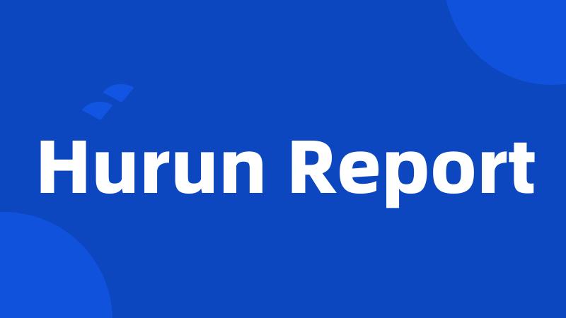 Hurun Report