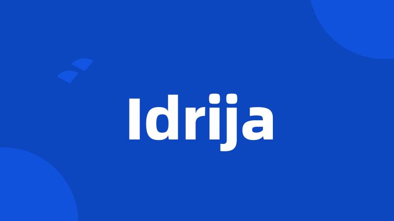 Idrija