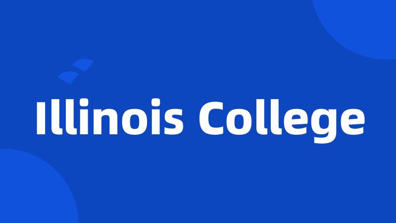 Illinois College