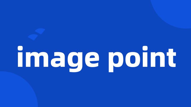 image point