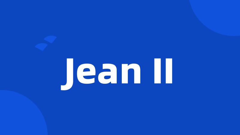 Jean II