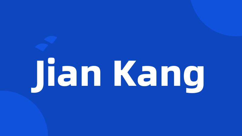 Jian Kang