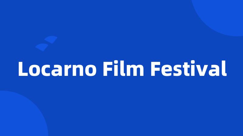 Locarno Film Festival