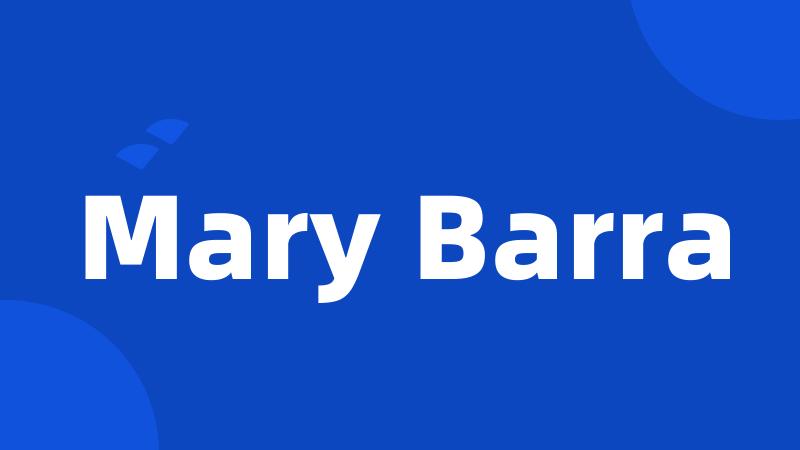 Mary Barra