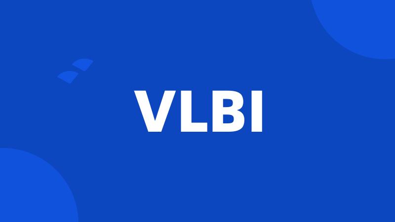 VLBI