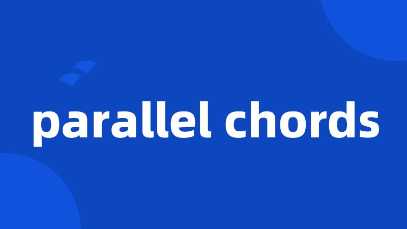 parallel chords