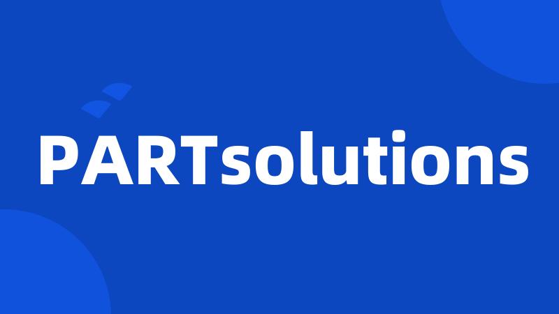 PARTsolutions