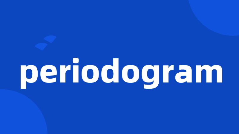 periodogram