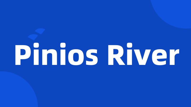 Pinios River