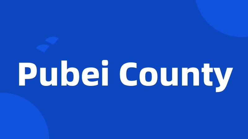 Pubei County