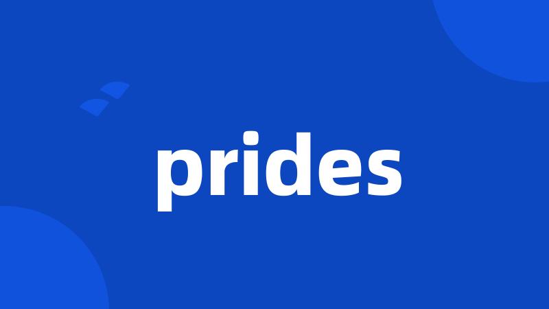 prides