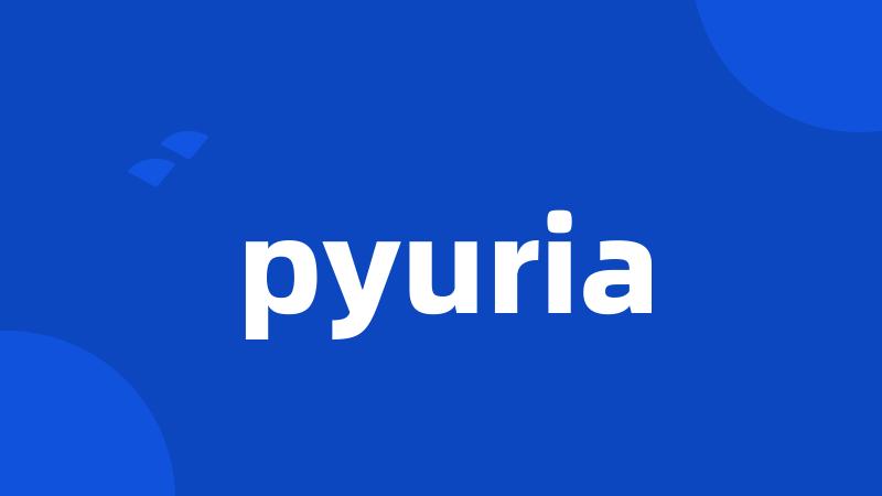 pyuria