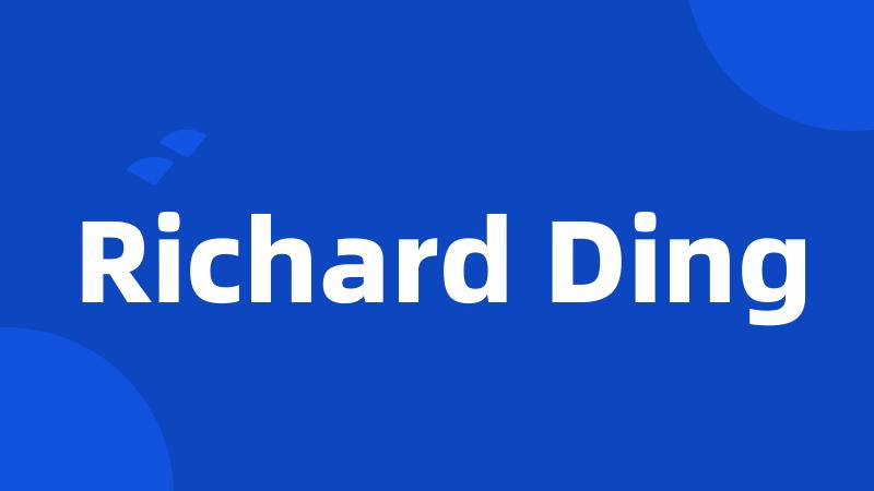 Richard Ding