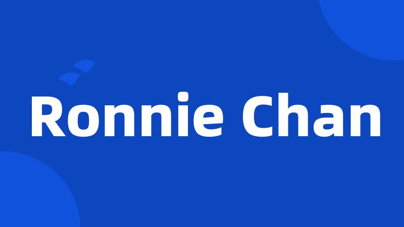 Ronnie Chan