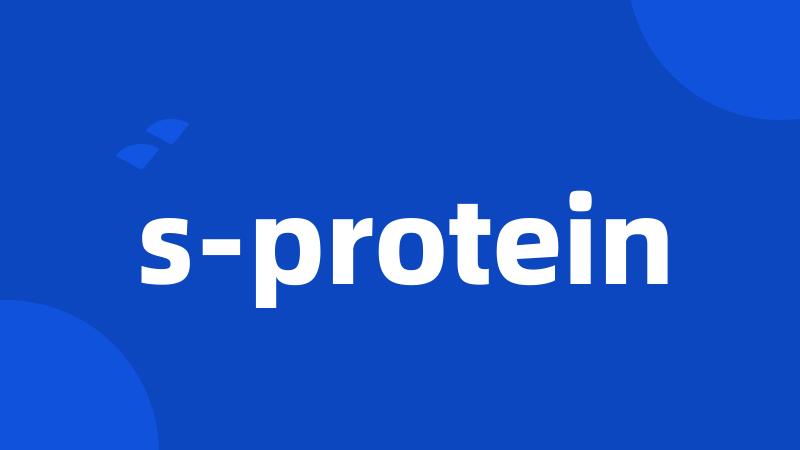 s-protein