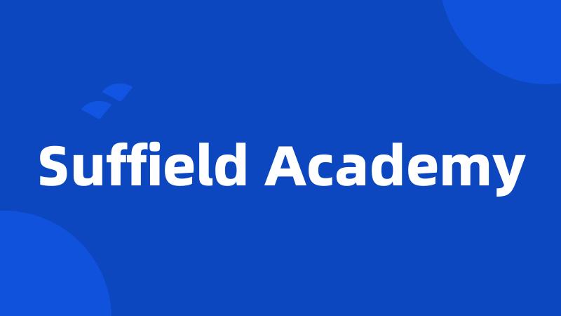 Suffield Academy