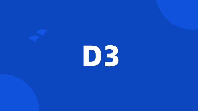 D3