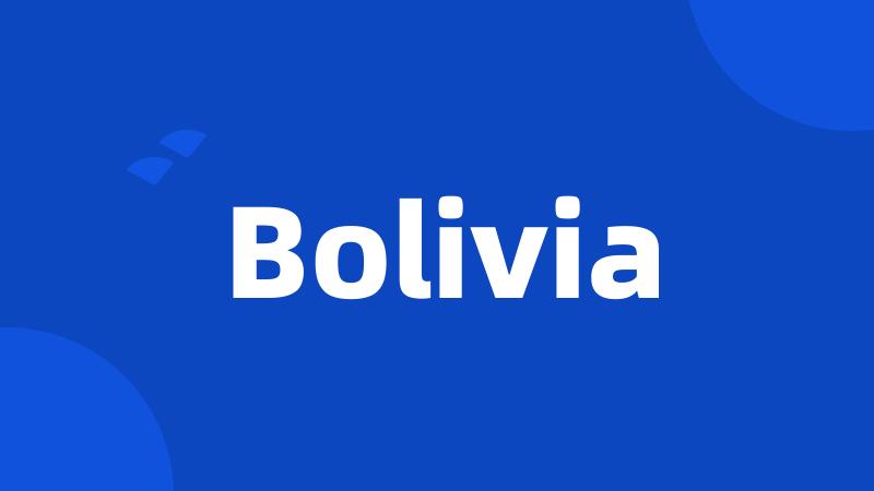 Bolivia