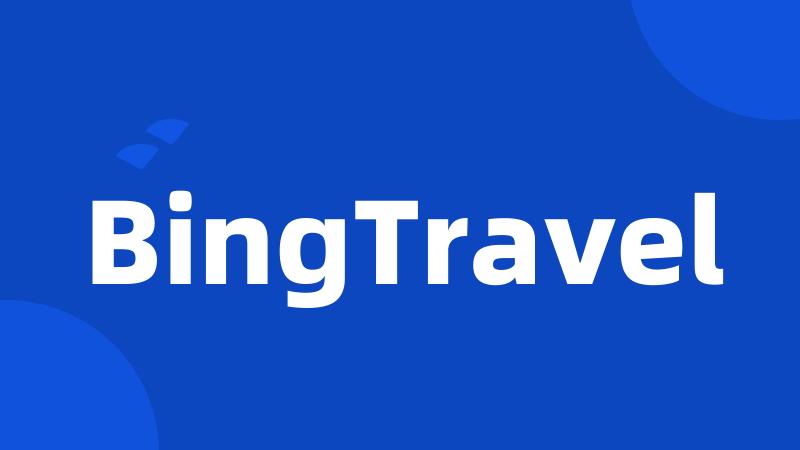 BingTravel