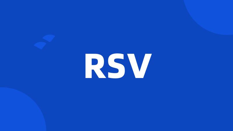 RSV