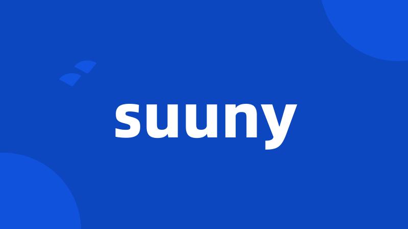 suuny