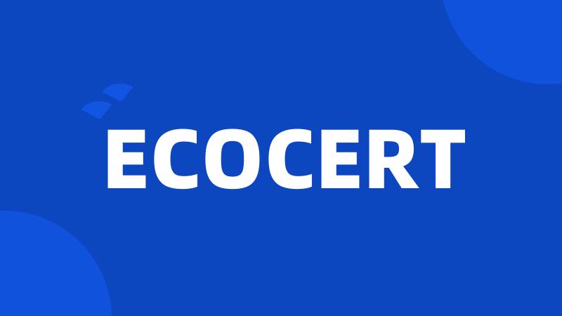 ECOCERT