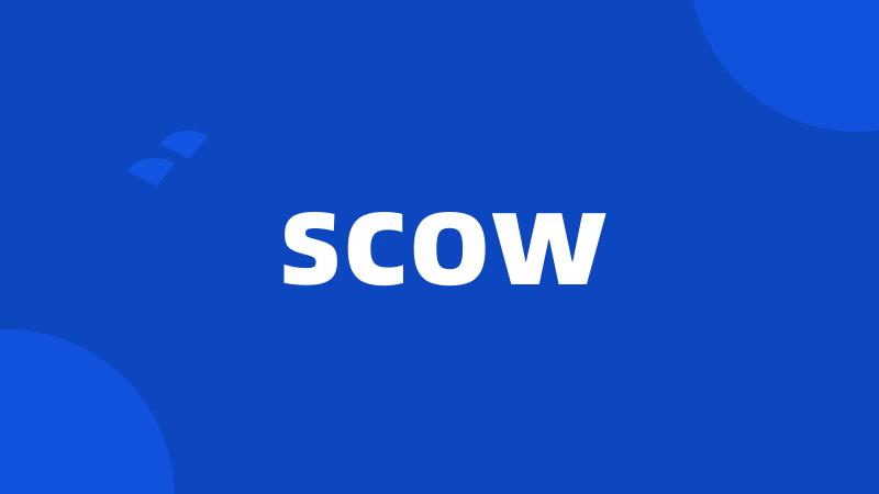 scow