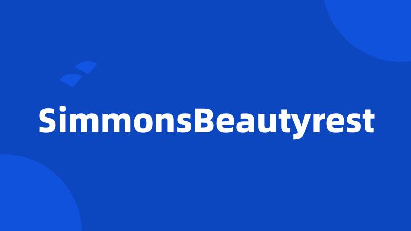 SimmonsBeautyrest