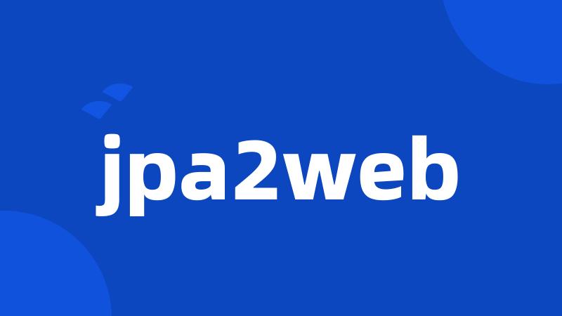 jpa2web