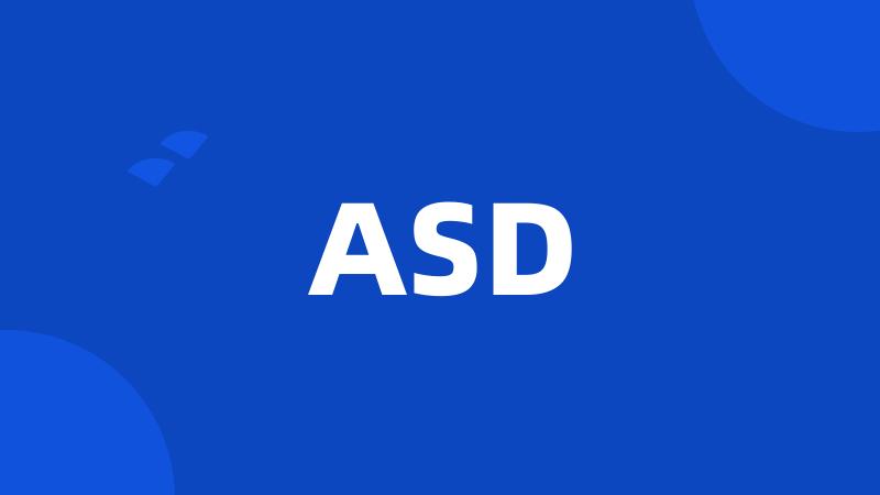 ASD