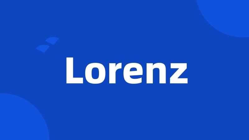 Lorenz