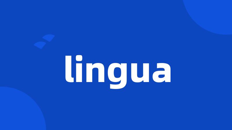 lingua