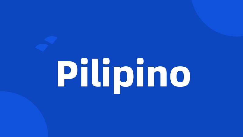 Pilipino