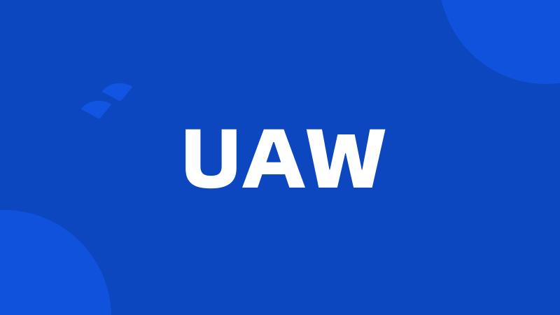 UAW