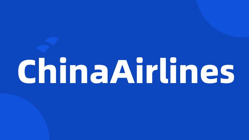 ChinaAirlines