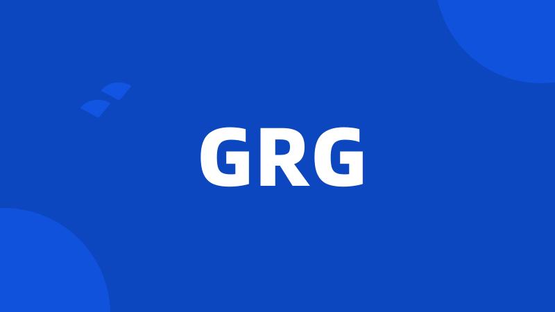 GRG