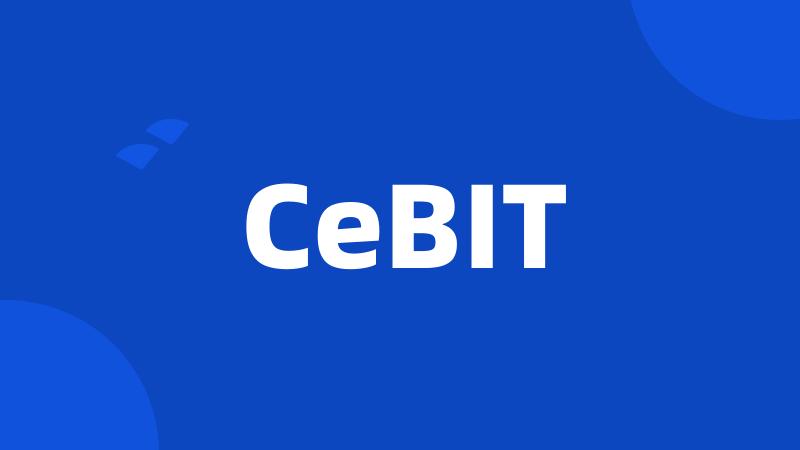 CeBIT