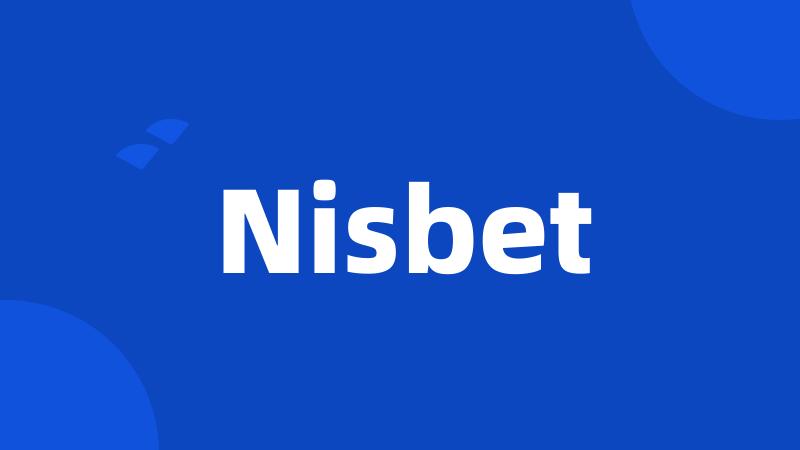 Nisbet