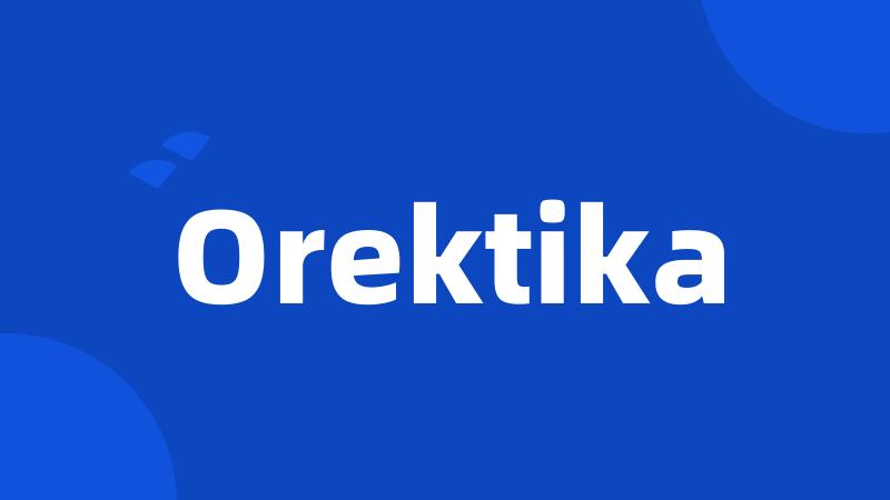 Orektika