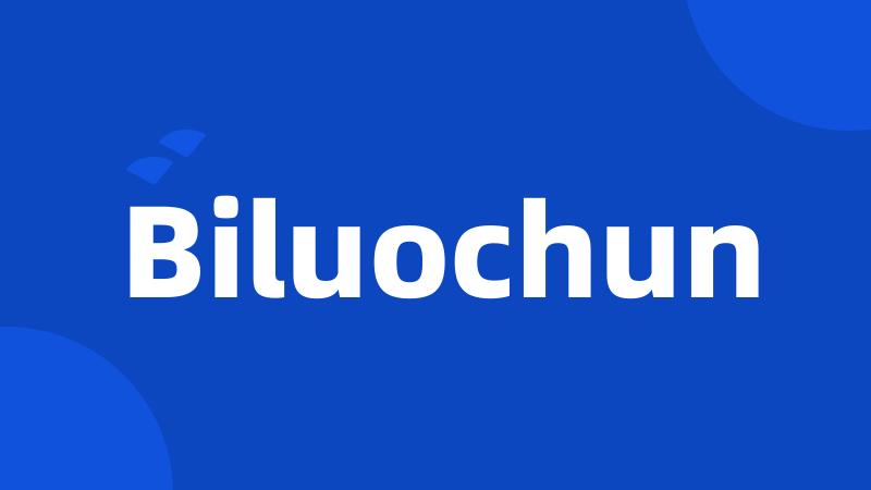 Biluochun