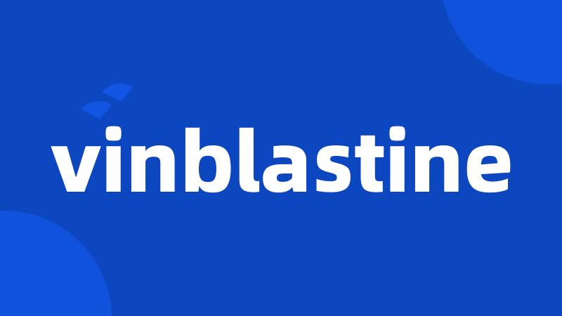 vinblastine