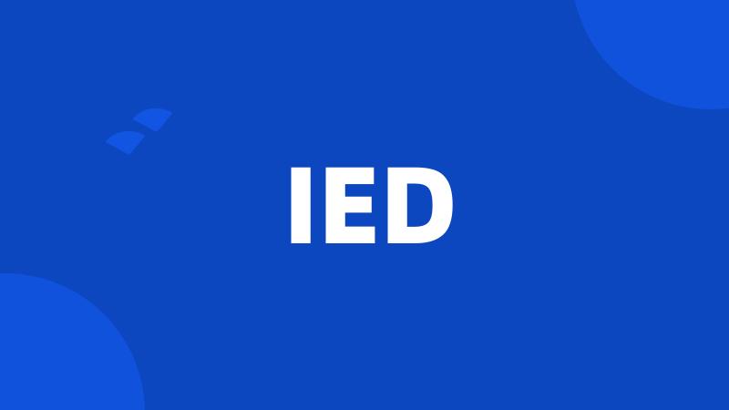 IED