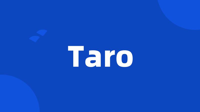 Taro