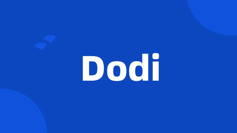 Dodi