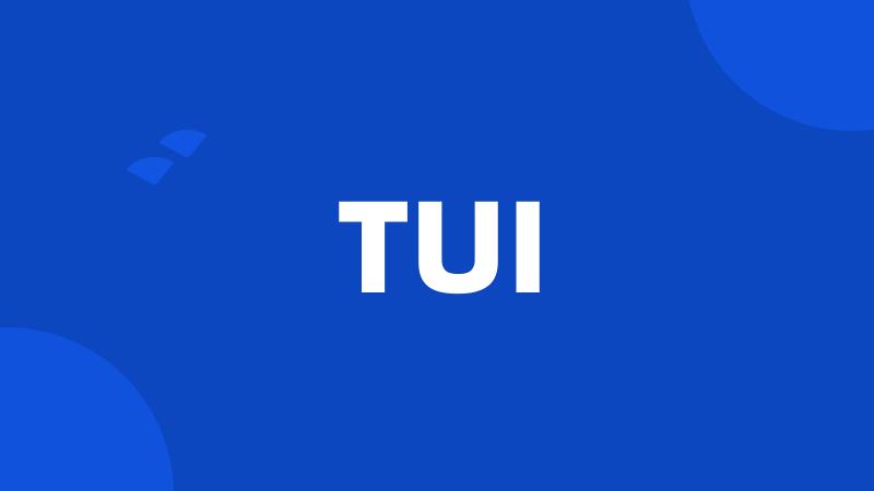 TUI