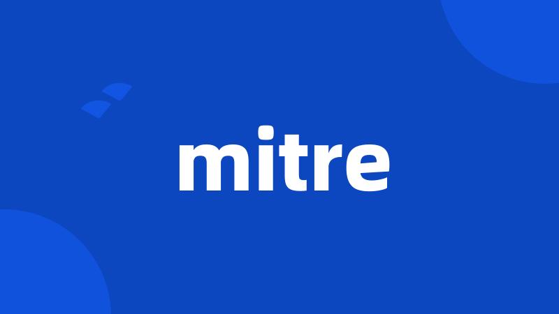 mitre